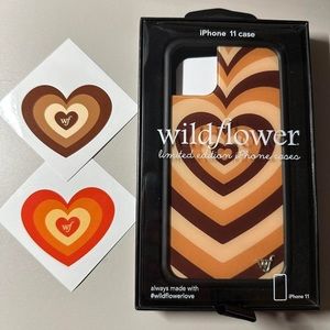 wildflower cases latte love brown case (iphone 11)